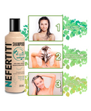 NEFERTITI VEGAN MAXIMUM SHAMPOO 300 ML.