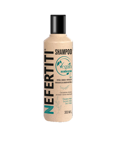 NEFERTITI VEGAN MAXIMUM SHAMPOO 300 ML.