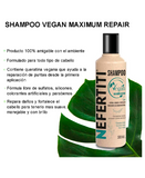 NEFERTITI VEGAN MAXIMUM SHAMPOO 300 ML.