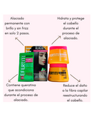 NEFERTITI KIT ALACIA-T ALACIADOR EN CREMA 2 TARROS 200 GRS.