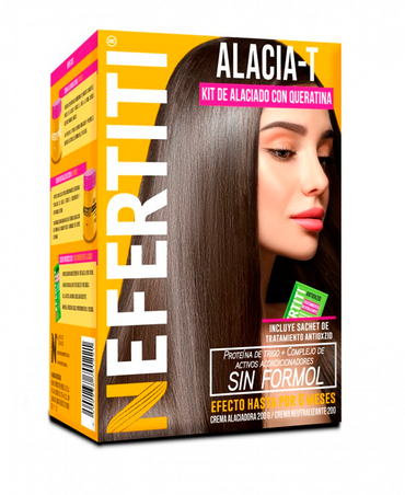 NEFERTITI KIT ALACIA-T ALACIADOR EN CREMA 2 TARROS 200 GRS.