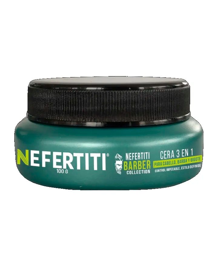 NEFERTITI BARBER CERA 3 EN 1 100 G.