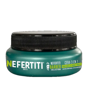 NEFERTITI BARBER CERA 3 EN 1 100 G.
