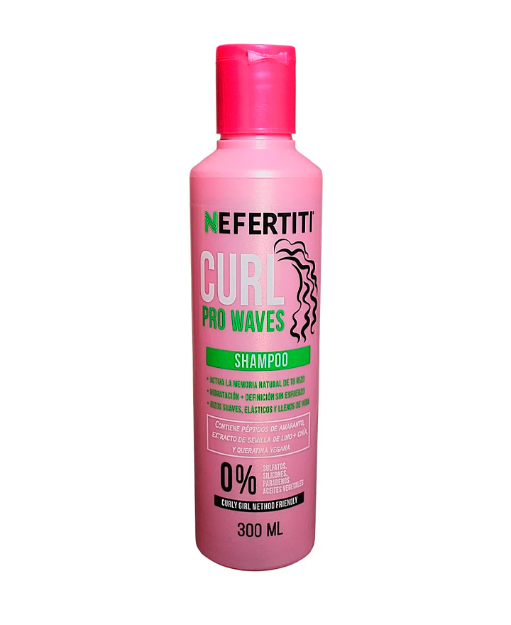 NEFERTITI CURL PRO WAVES SHAMPOO 300 ML.
