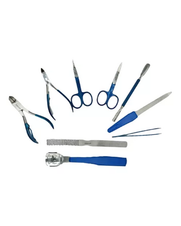 GLOBUSMAN KIT MANICURE Y PEDICURE ACADEMIA AZUL EACAD-PRC
