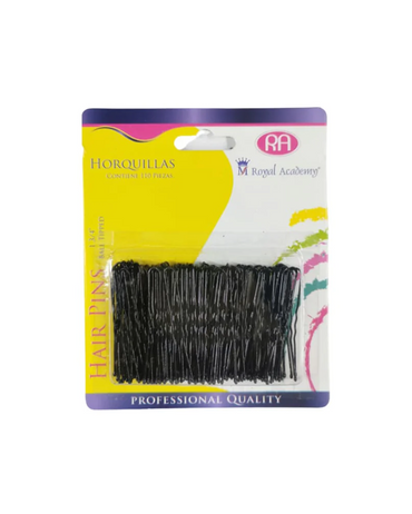 RA HORQUILLA ROYAL ACADEMY 1 3/4"  NEGRA C/110 PZAS. COD.1512