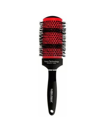 GLOBUSMAN CEPILLO TERMICO ROJO CON PUNTA 45 MM 245EE