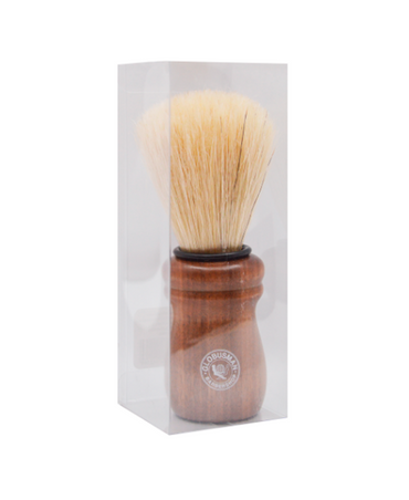 GLOBUSMAN BROCHA DE BARBERO CERDA NATURAL MANGO DE NOGAL SV-571