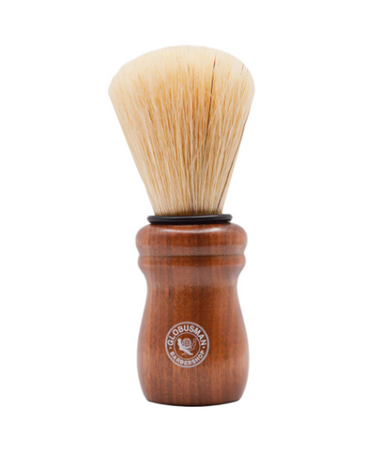 GLOBUSMAN BROCHA DE BARBERO CERDA NATURAL MANGO DE NOGAL SV-571