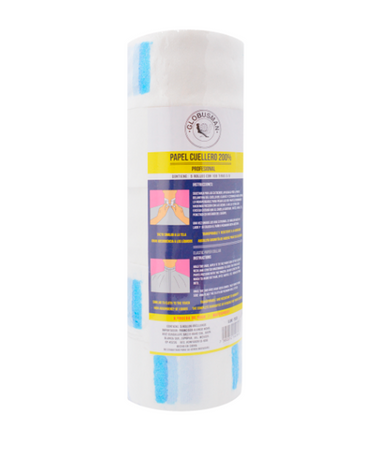 GLOBUSMAN PAPEL CUELLO C/5 ROLLOS. CALIBRE LUK-100