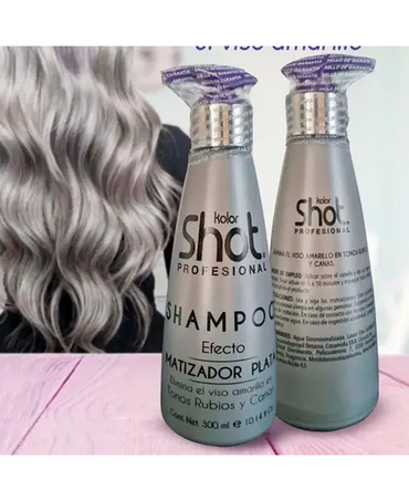 KOLOR SHOT SHAMPOO MATIZADOR PLATINO 300 ML