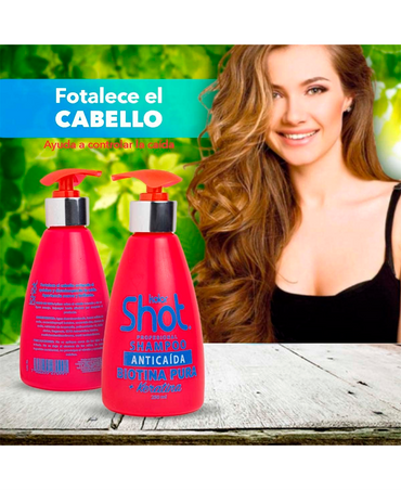 KOLOR SHOT BIOTINA SHAMPOO 250 ML.