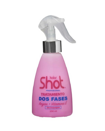 KOLOR SHOT TRATAMIENTO DOS FASES ROSA 250 ML.