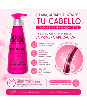 KOLOR SHOT REPARADOR TOTAL DE PUNTAS 300 ML.