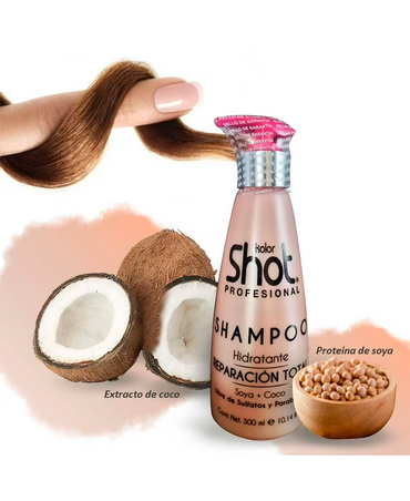 KOLOR SHOT REPARADOR TOTAL SHAMPOO 250 ML.