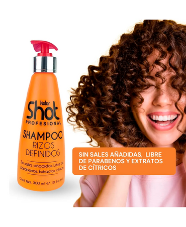 KOLOR SHOT RIZOS DEFINIDOS SHAMPOO 300 ML.