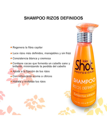 KOLOR SHOT RIZOS DEFINIDOS SHAMPOO 300 ML. - El Palacio De La Belleza