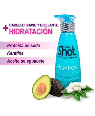 KOLOR SHOT LISO SIN LIMITES SHAMPOO 300 ML.