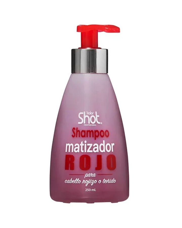 KOLOR SHOT SHAMPOO MATIZADOR ROJO 250 ML.