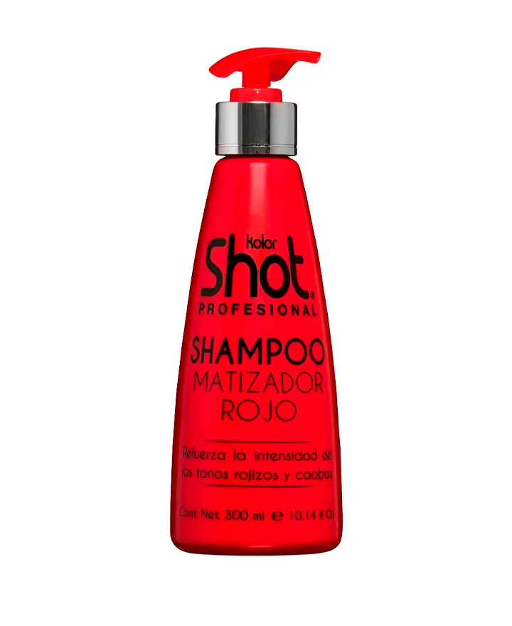 KOLOR SHOT SHAMPOO MATIZADOR ROJO 300 ML.