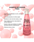 KOLOR SHOT SHAMPOO MATIZADOR ROSA 300 ML.