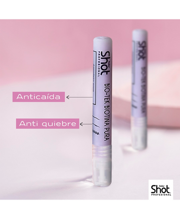 KOLOR SHOT BIOTEK BIOTINA PURA AMPOLLETA 10 ML. CON DOSIFICADOR