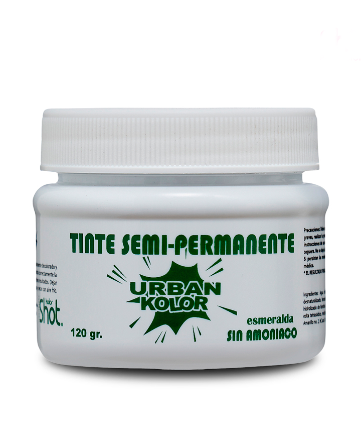 KOLOR SHOT MASCARILLA URBAN ESMERALDA 120 GRS.