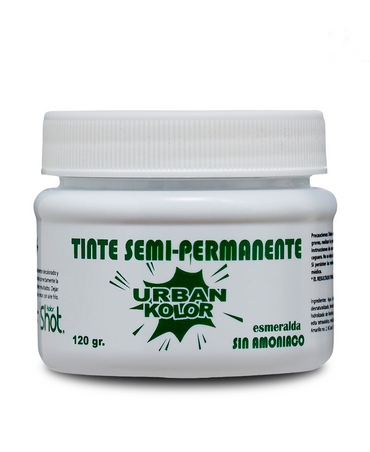 KOLOR SHOT MASCARILLA URBAN ESMERALDA 120 GRS.