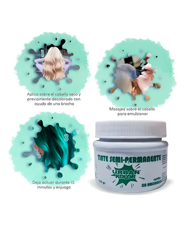 KOLOR SHOT MASCARILLA URBAN CARIBE 120 GRS.