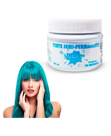 KOLOR SHOT MASCARILLA URBAN TURQUESA 120 GRS.