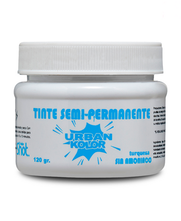 KOLOR SHOT MASCARILLA URBAN TURQUESA 120 GRS.