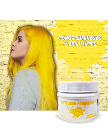 KOLOR SHOT MASCARILLA URBAN AMARILLO NEON 120 GRS.