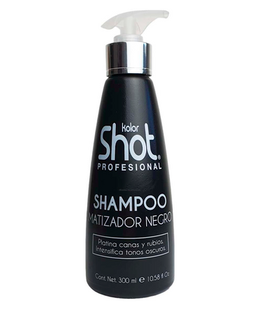 KOLOR SHOT SHAMPOO MATIZADOR NEGRO 300 ML.