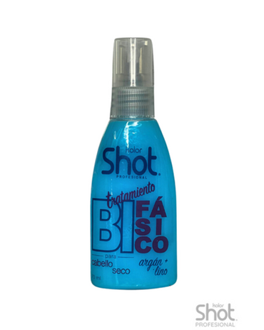 KOLOR SHOT TRATAMIENTO DOS FASES ARGAN LINO 250 ML.
