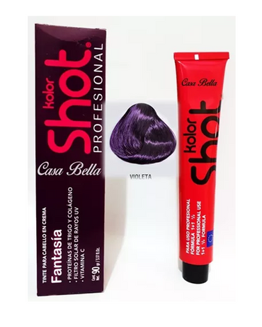 KOLOR SHOT TINTE 90 ML. CROMO VIOLETA