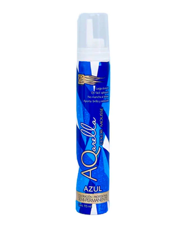 NEKANE AQARELLA MOUSSE COLOR SEMI-PERMANENTE 115 ML. AZUL