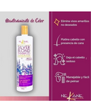 NEKANE SILVER BLOND SHAMPOO 960 ML. - El Palacio De La Belleza