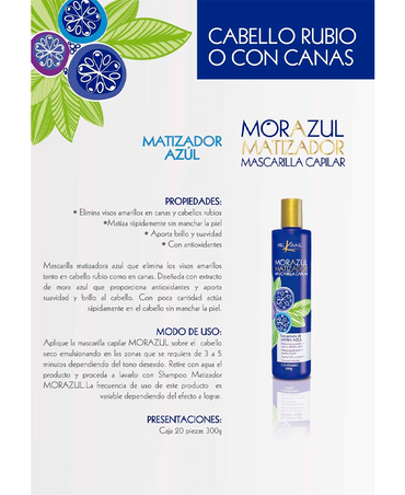NEKANE MORA AZUL MASCARILLA MATIZADORA 300 GRS.