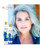 NEKANE SHAMPOO MATIZADOR MORA AZUL SIN SAL 960 ML. - El Palacio De La Belleza
