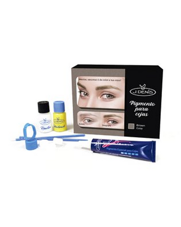 J.DENIS PIGMENTO ESPECIAL PARA CEJAS BROWN GRAY (CASTAÑO CENIZO)