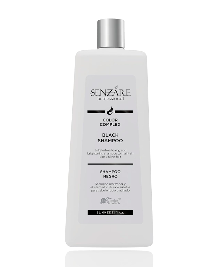 SENZARE BLACK SHAMPOO LITRO - El Palacio De La Belleza