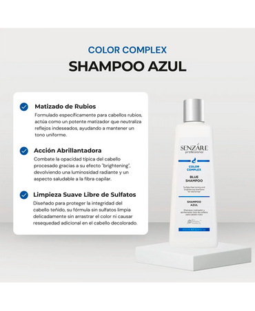 SENZARE BLUE SHAMPOO 300 ML.