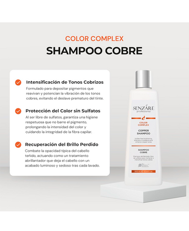 SENZARE COPPER SHAMPOO 300 ML.