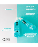 ORGANIC SANI SPRAY 120 ML. - El Palacio De La Belleza