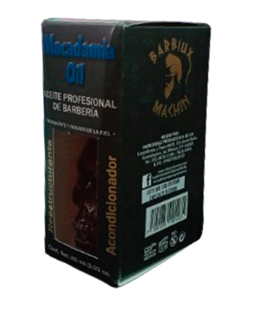 BARBIUX CALAVERA MACADAMIA OIL 60 ML.