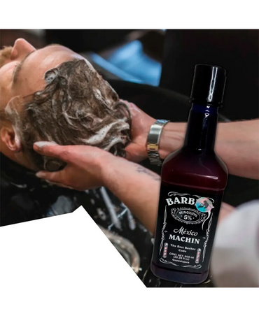 BARBIUX MACHIN MACHICASSO MENTA SHAMPOO 600 ML.