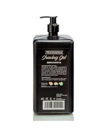 BARBIUX SHAVING GEL BERGAMOTA 1 KG.