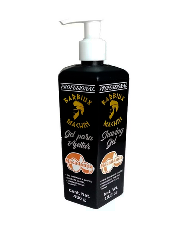 BARBIUX SHAVING GEL MACADAMIA 450 GR.