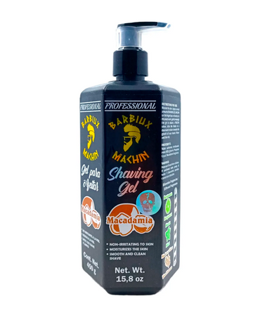 BARBIUX SHAVING GEL MACADAMIA 450 GR.
