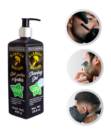 BARBIUX SHAVING GEL MENTA 450 GR.